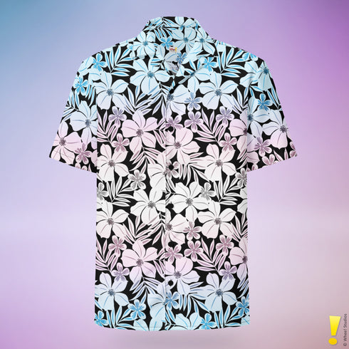 Transgender Pride Aloha Hawaiian Shirt